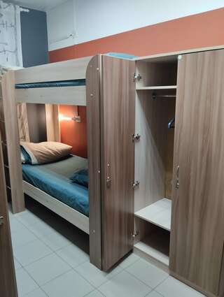 Гостиница Camin Hostel Пермь Кровать в общем 4-местном номере для мужчин и женщин-2